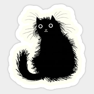 Moggy No.1 Sticker